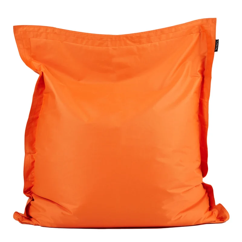 XXL Sitzsack Bodenkissen für Drinnen und Draußen – Orange