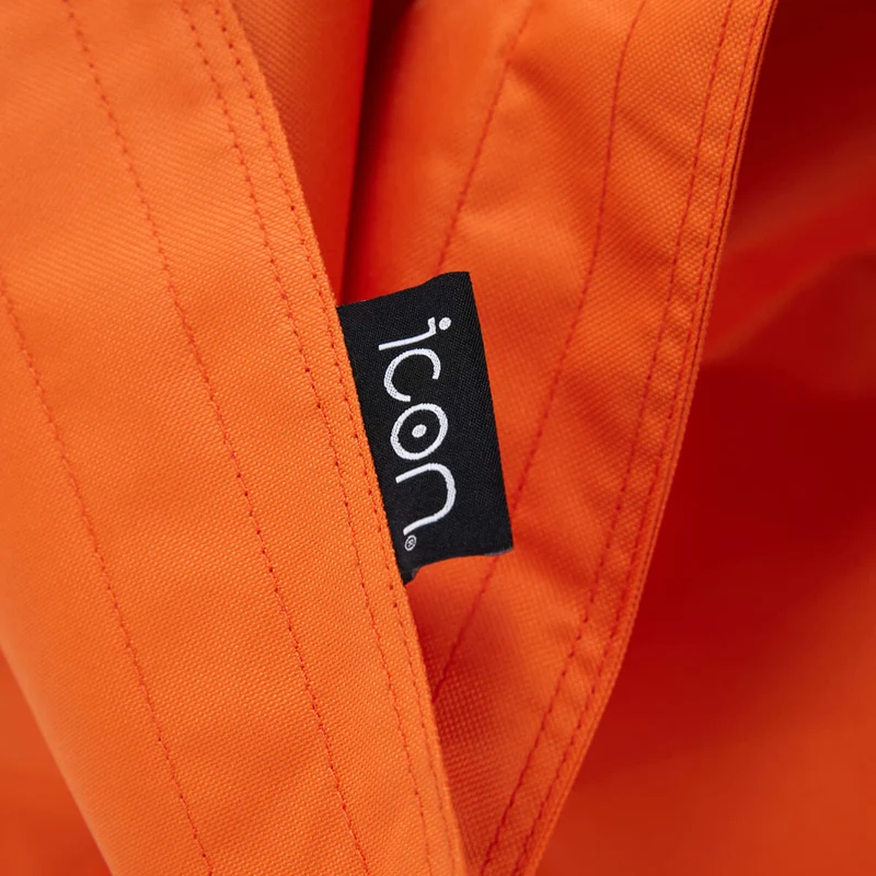 XXL Sitzsack Bodenkissen für Drinnen und Draußen – Orange