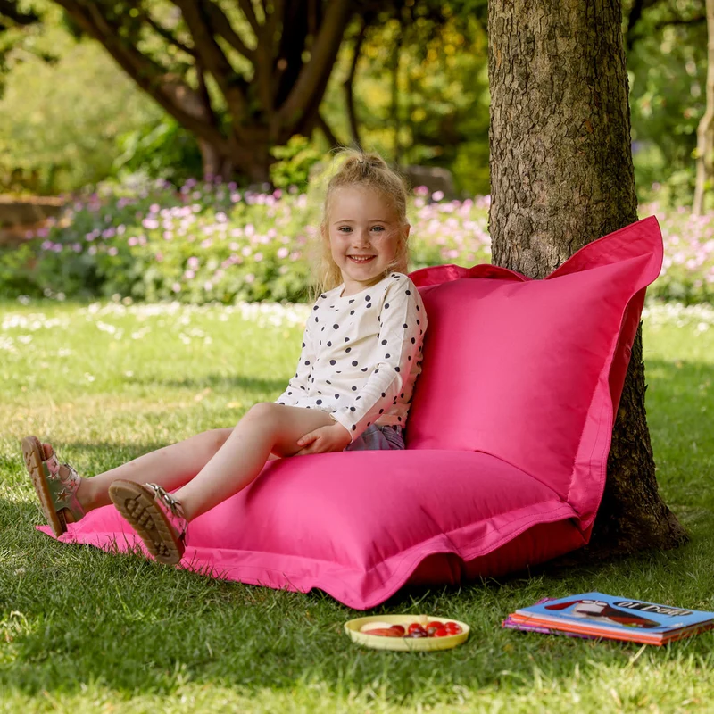 Kids Big Bag Indoor-Outdoor Bodenkissen Sitzsack – Pink