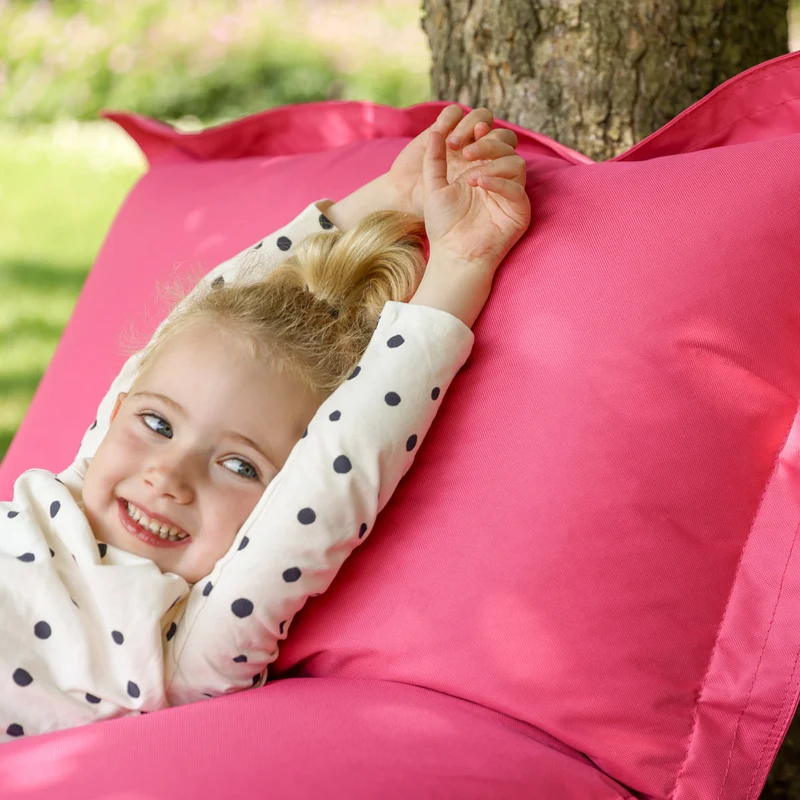 Kids Big Bag Indoor-Outdoor Bodenkissen Sitzsack – Pink