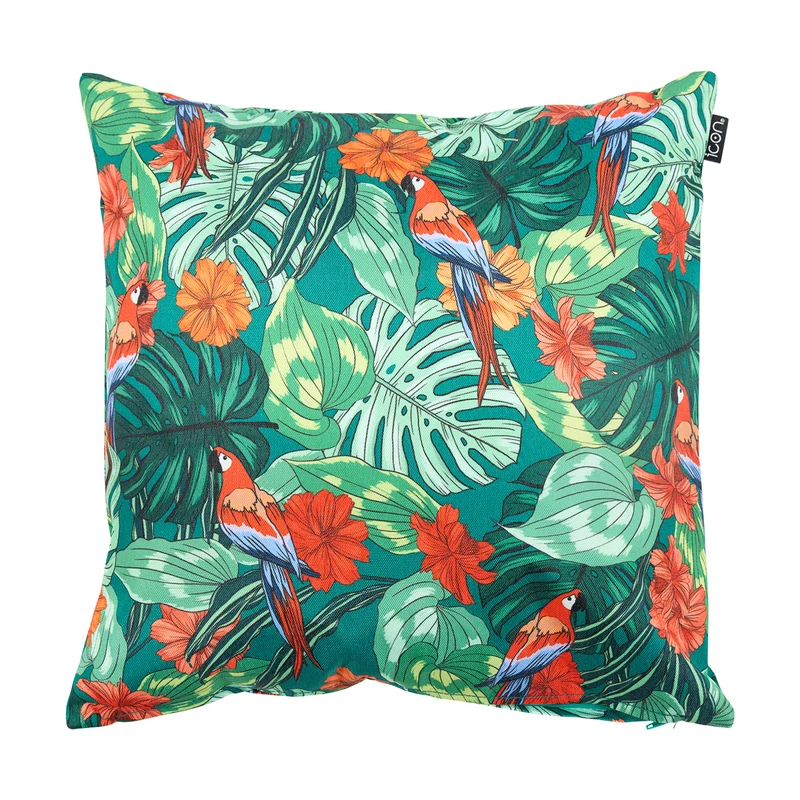 Parrot Indoor-Outdoor Kissen – Mehrfarbig