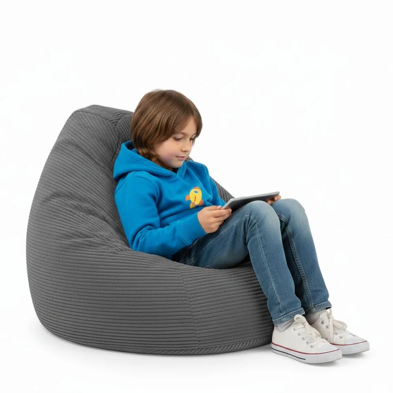 Sitzsack Flumpy Dune L, anthrazit