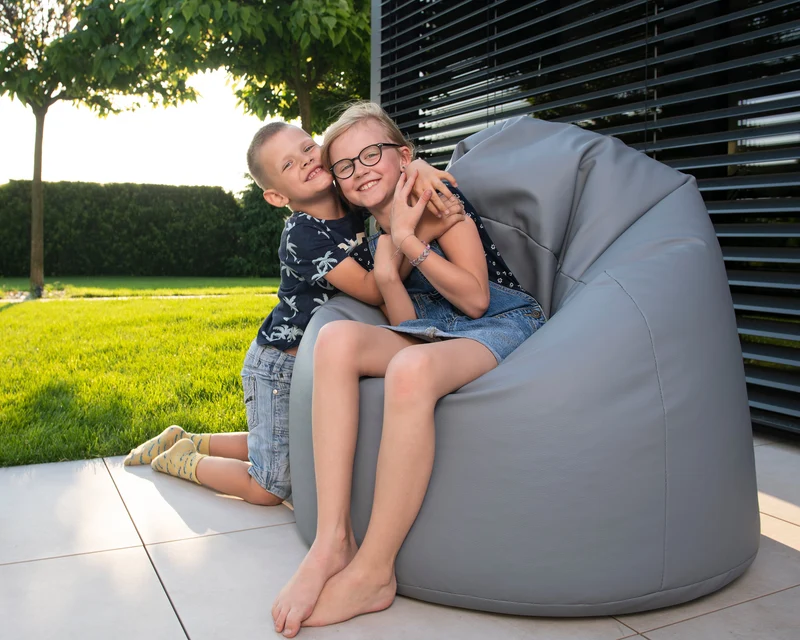Sitzsack aus Kunstleder