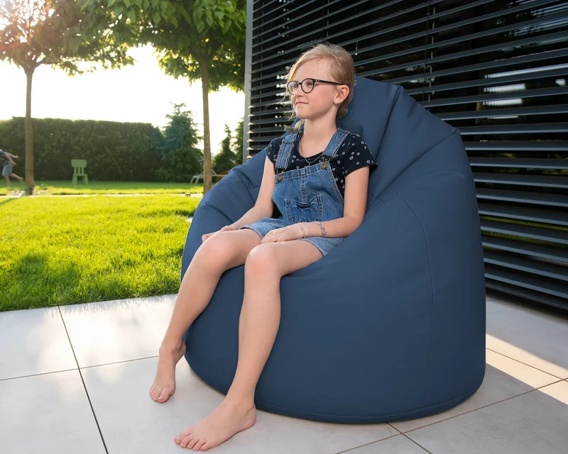 Sitzsack aus Kunstleder