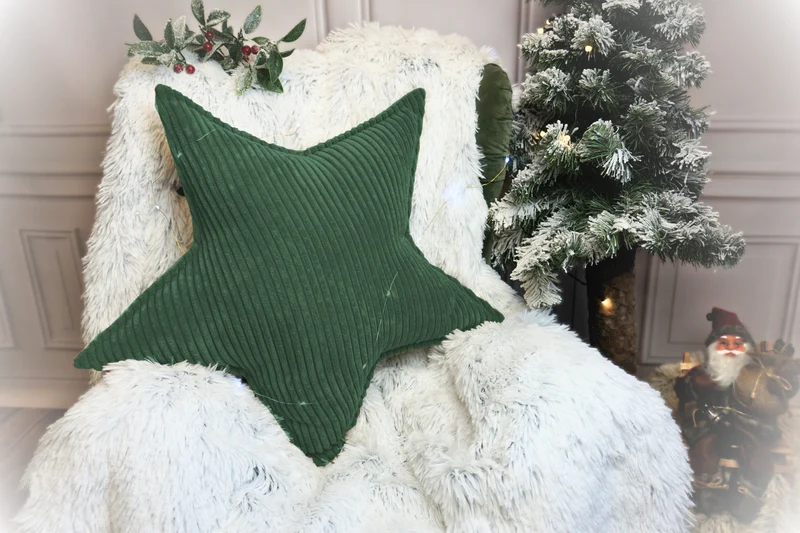 Weihnachtsstern-Kissen POSO