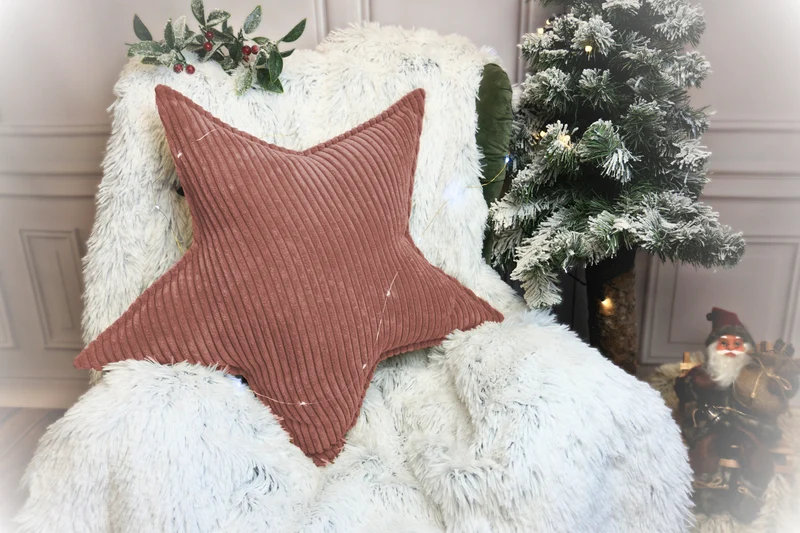 Weihnachtsstern-Kissen POSO