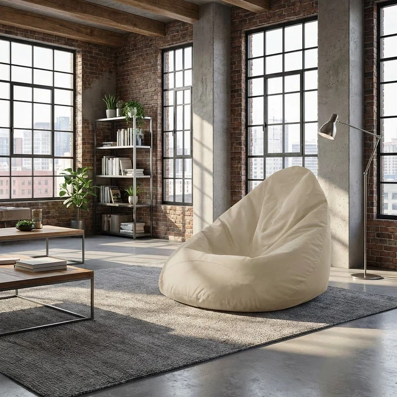 Sitzsack Flumpster Cloud XXL, natur