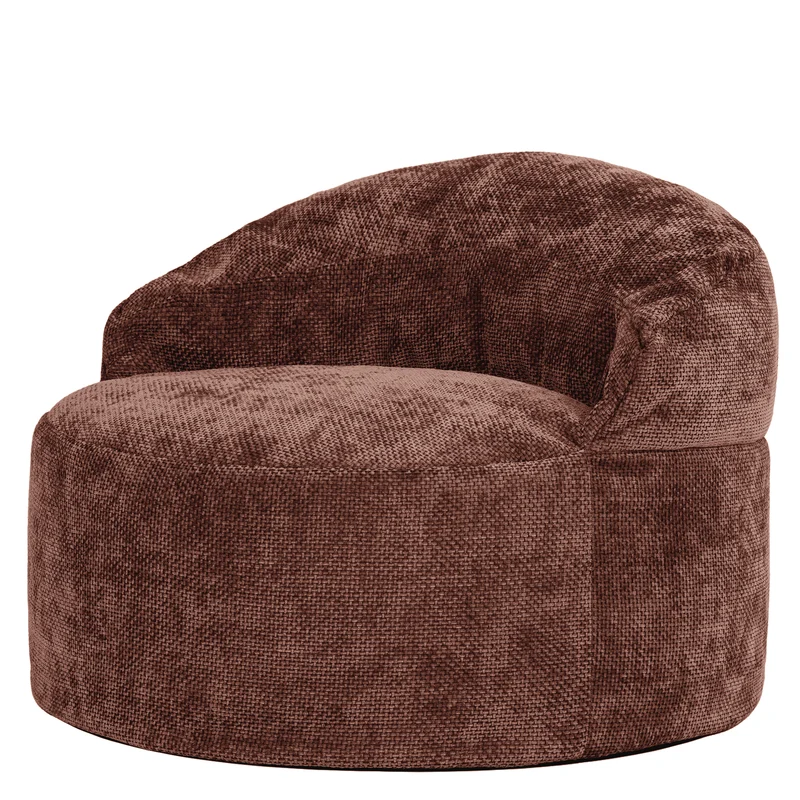 Orb Chenille Akzentsessel Sitzsack - Mulberry