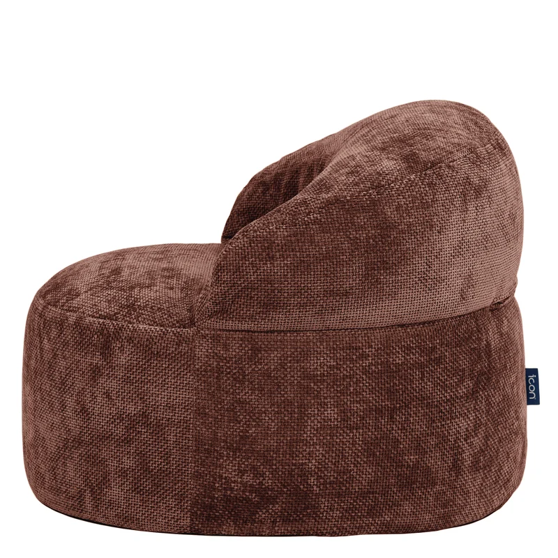 Orb Chenille Akzentsessel Sitzsack - Mulberry