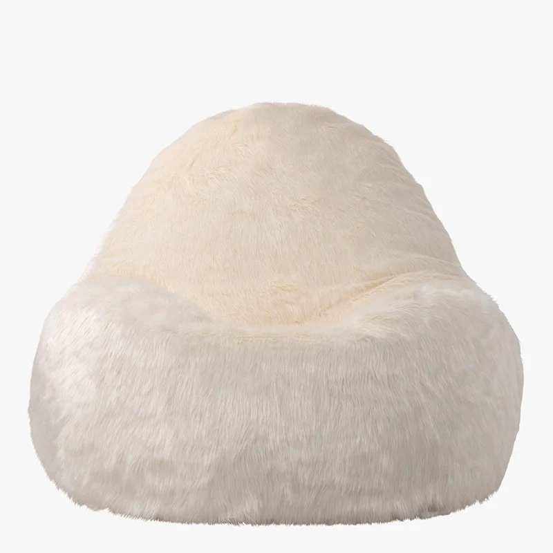 Faux-Fur Traum-Sitzsack - Beige