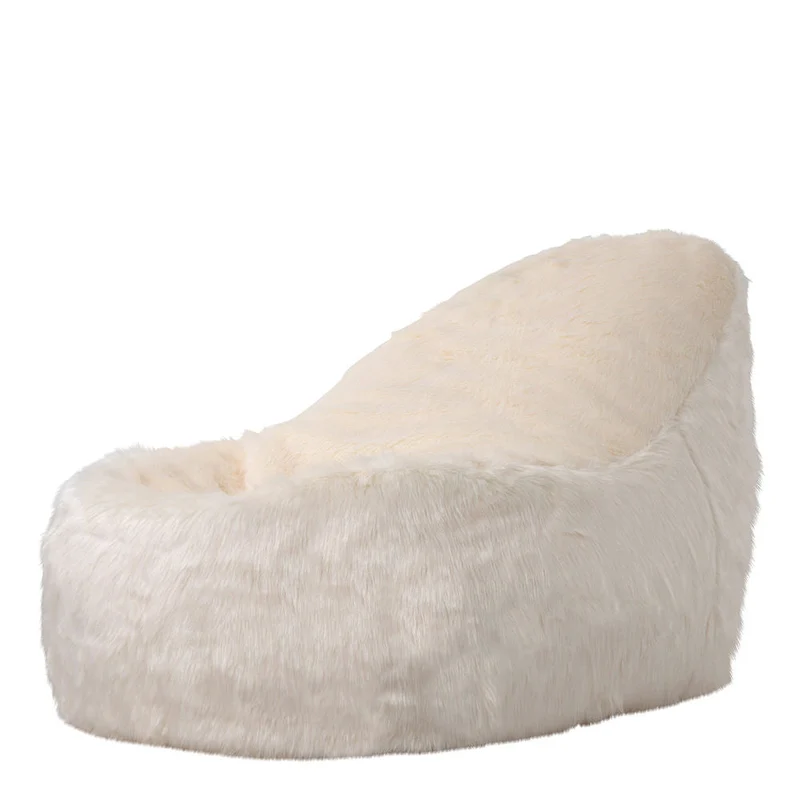 Faux-Fur Traum-Sitzsack - Beige