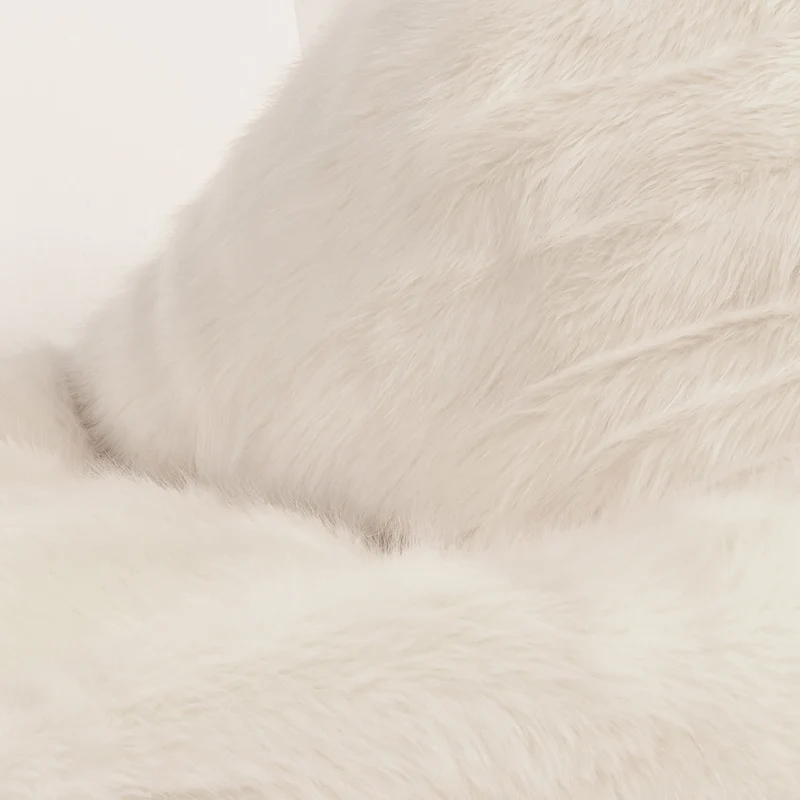 Faux-Fur Traum-Sitzsack - Beige