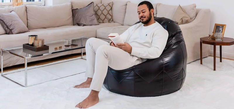 Sitzsack Leder Premium, Medium - Ribeirão Preto
