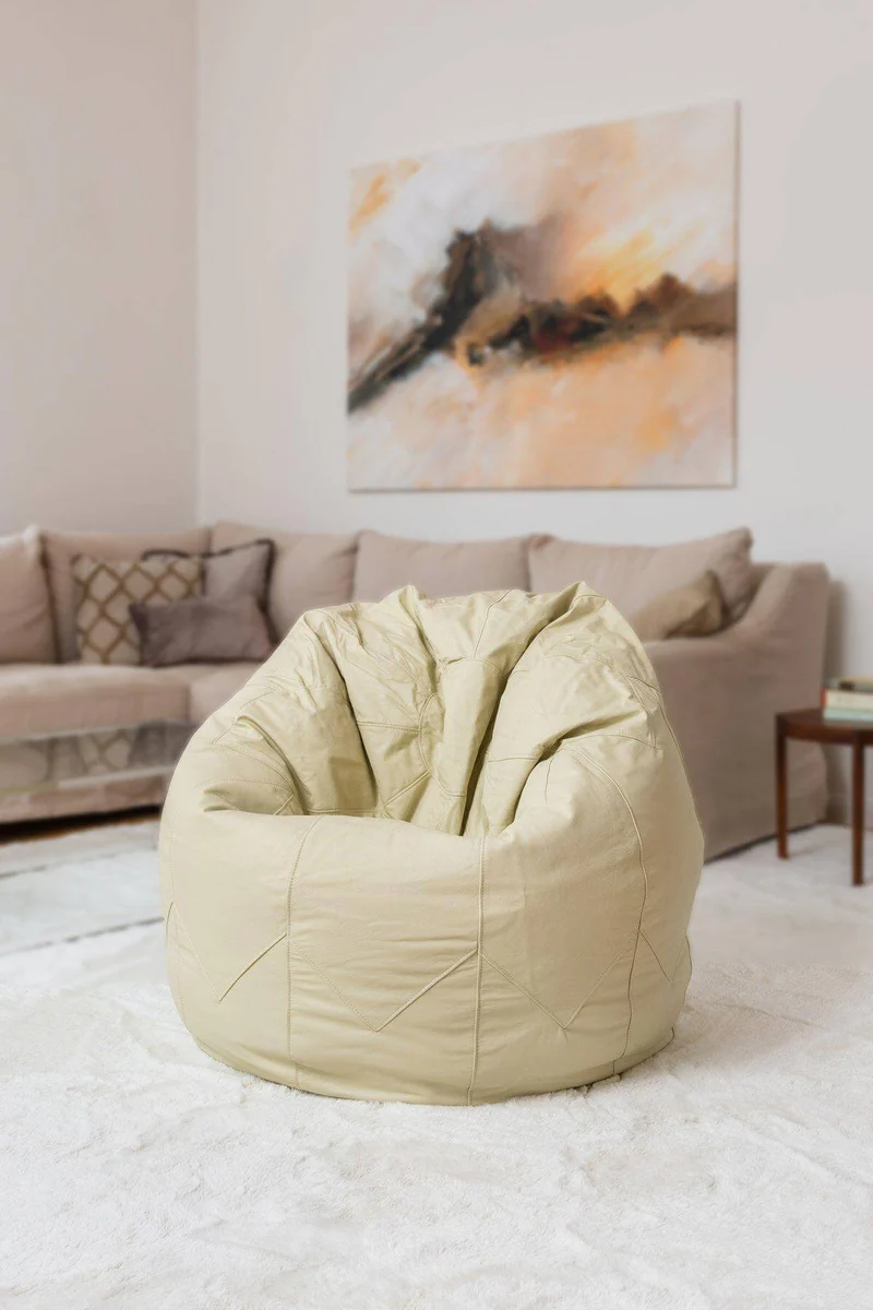 Sitzsack Leder Classic, Medium - Pico da Neblina
