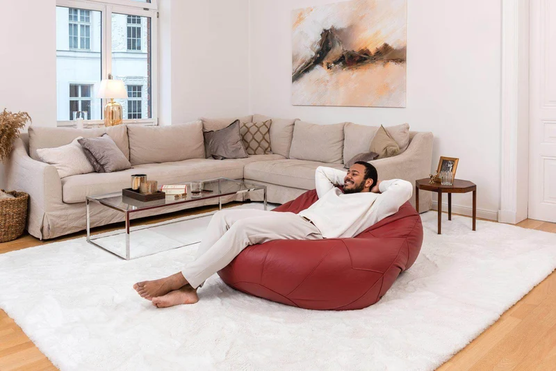 Sitzsack Leder Classic, Groß - Araguaia