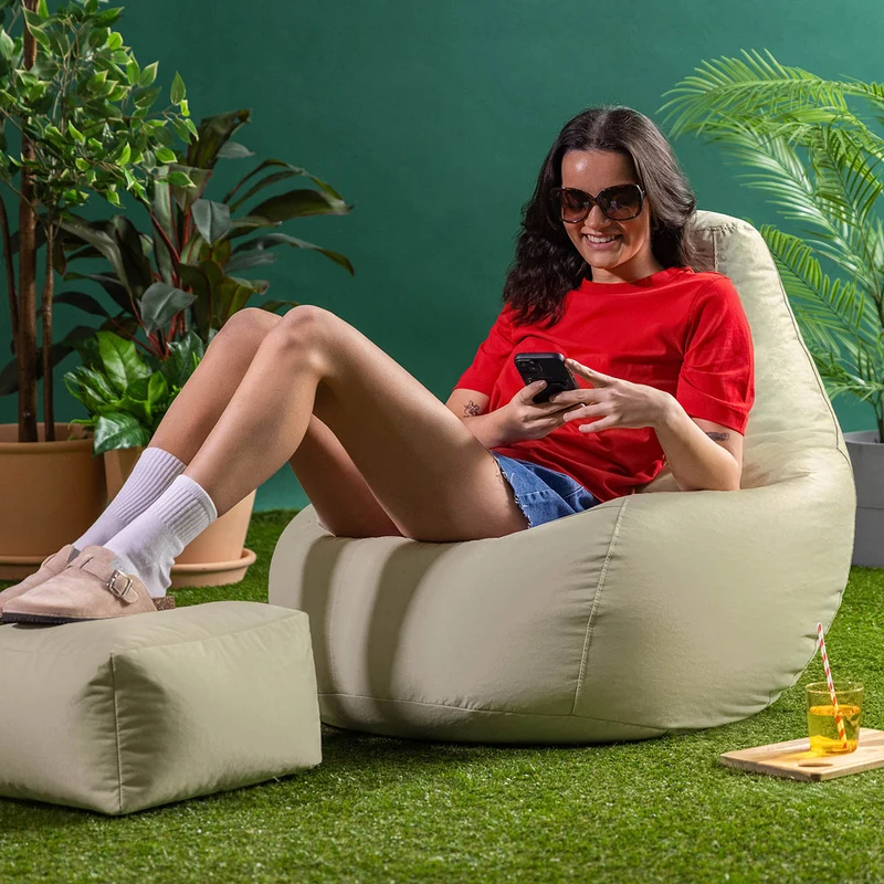 Dalton Recamiere für Gaming Indoor/Outdoor – Natur