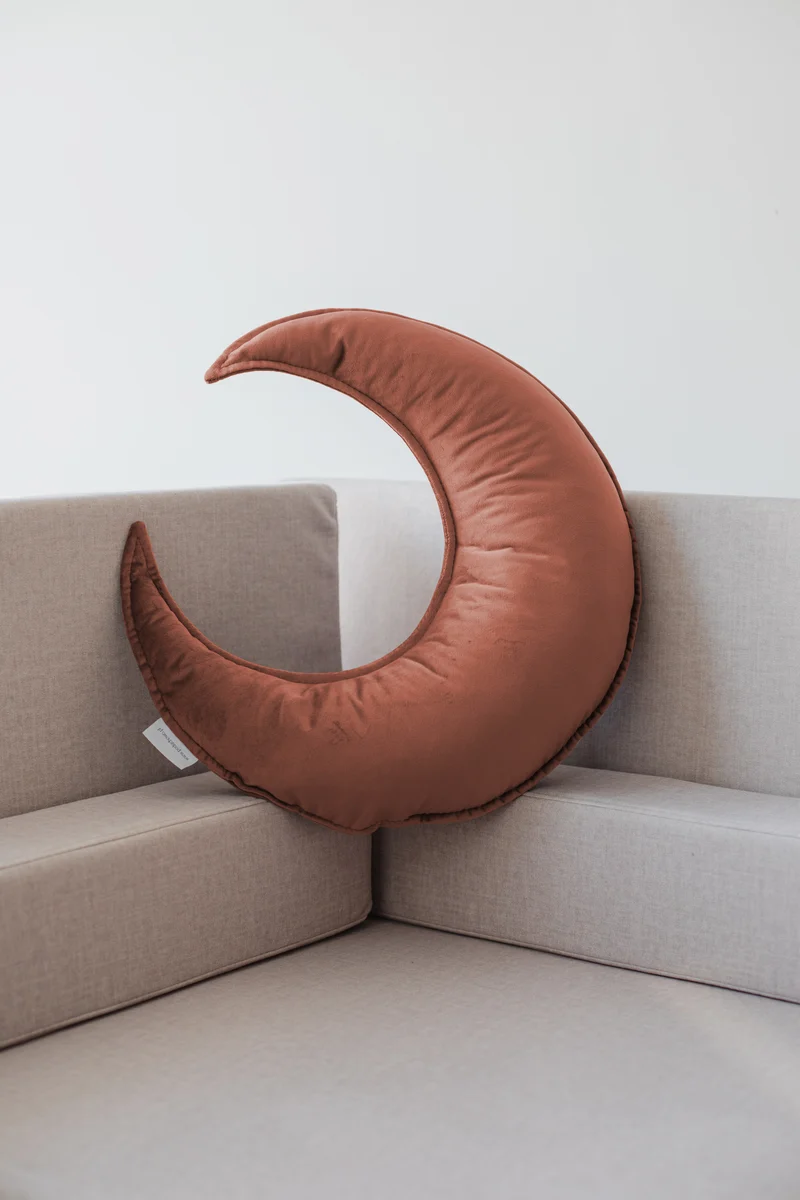 Weihnachts-Mond-Kissen VELVET