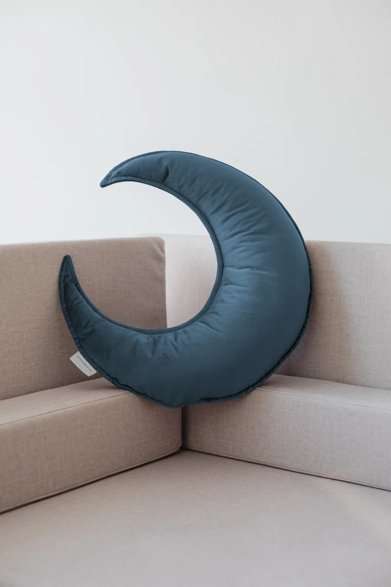 Weihnachts-Mond-Kissen VELVET