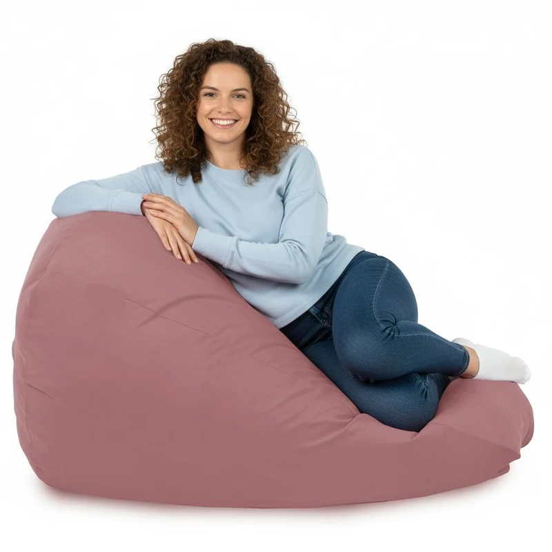Sitzsack Flumpy Cloud XXL, altrose
