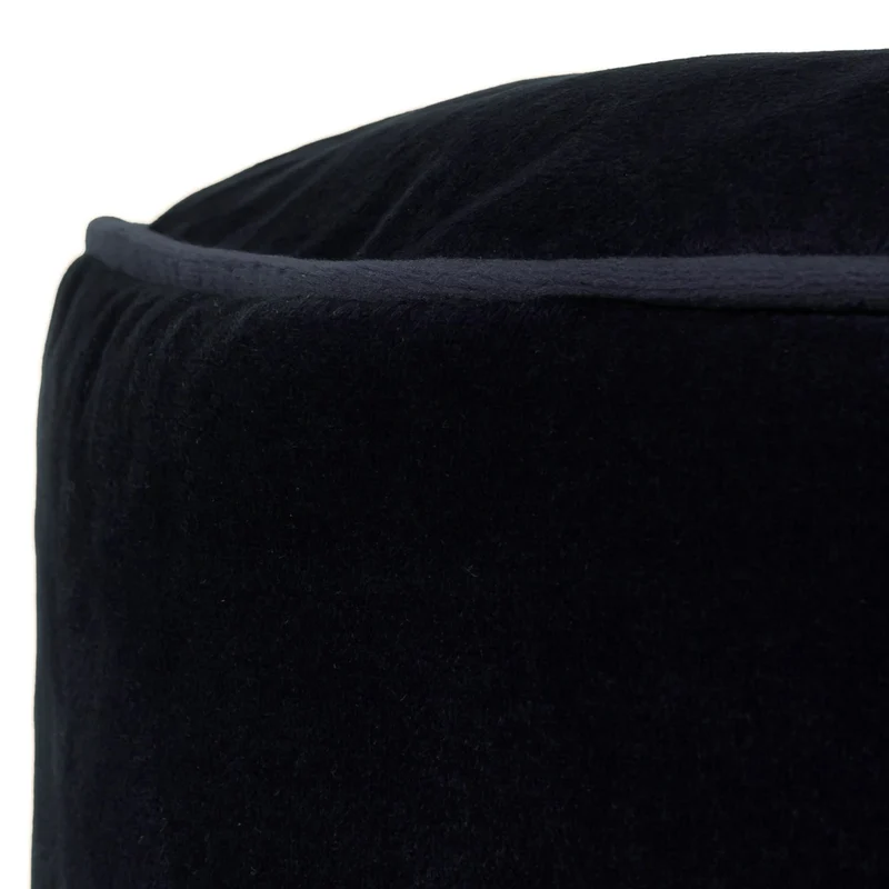 Milano Samt-Hocker, Mitternachtsblau