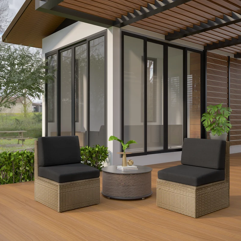 Rattan-Möbelkissen Loungekissen