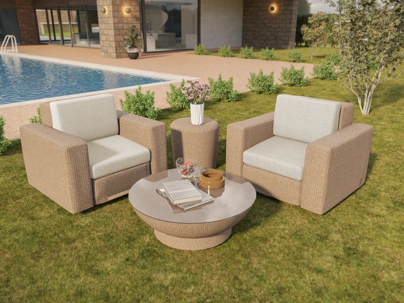Rattan-Möbelkissen Loungekissen