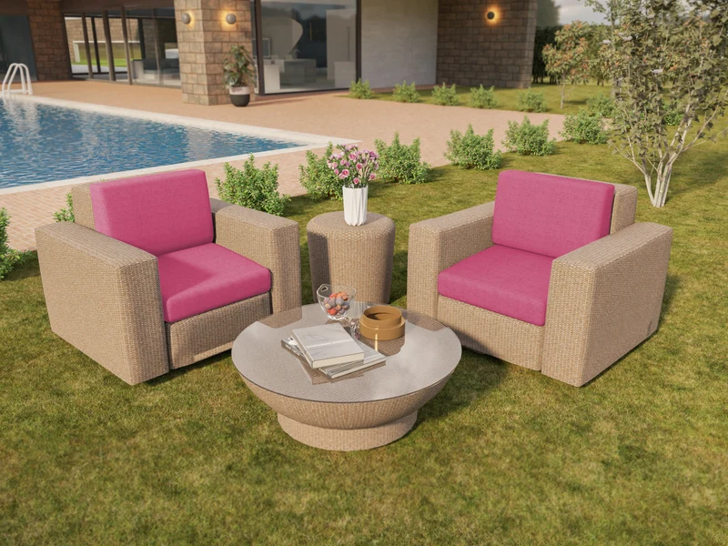 Rattan-Möbelkissen Loungekissen