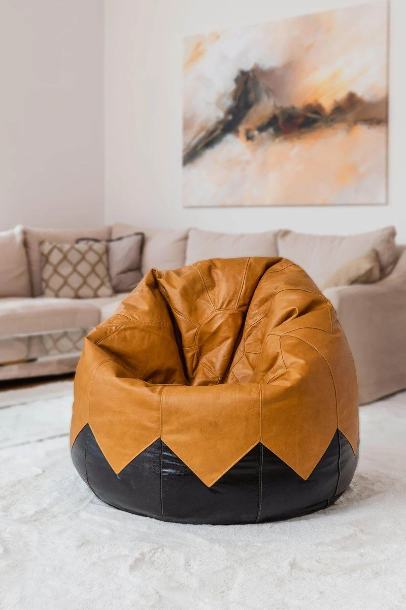 Sitzsack Leder Premium, Medium - São Bernardo