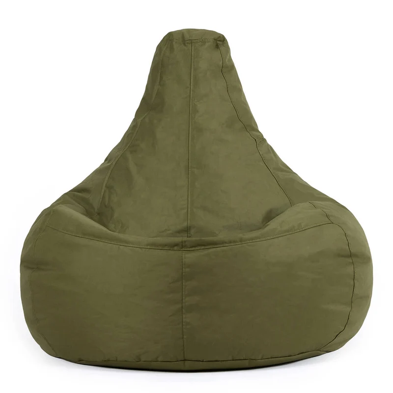Dalton Liegestuhl Indoor-Outdoor Gaming Sitzsack – Khakigrün