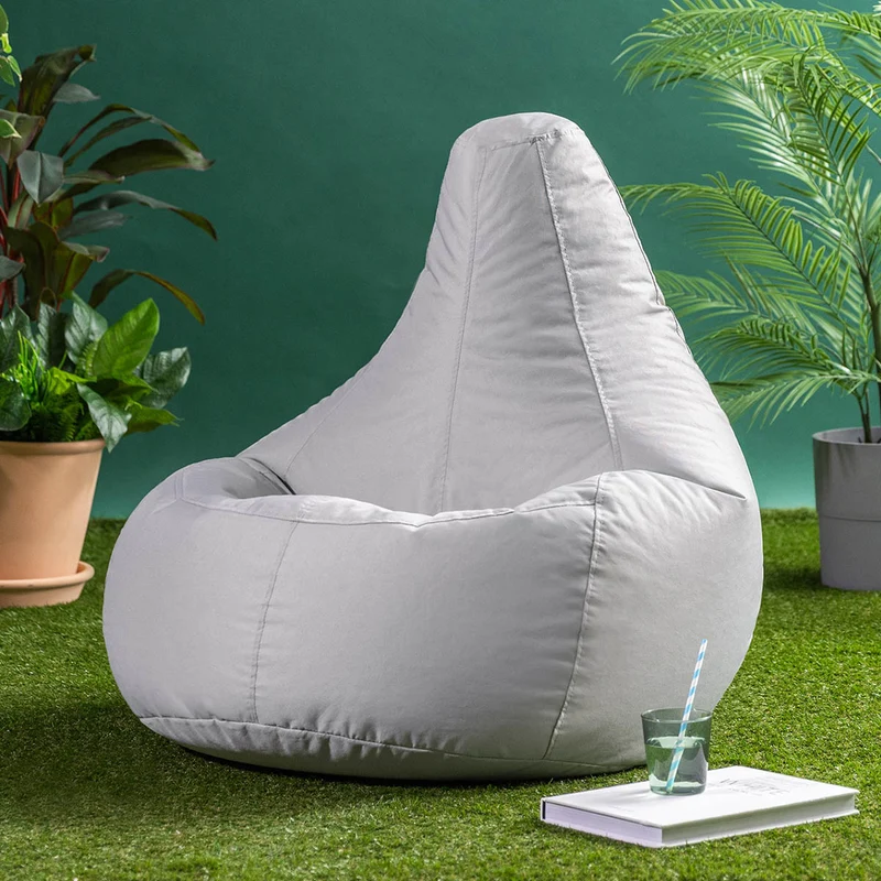 Dalton Relaxsessel Indoor-Outdoor Gaming Sitzsack – Grau