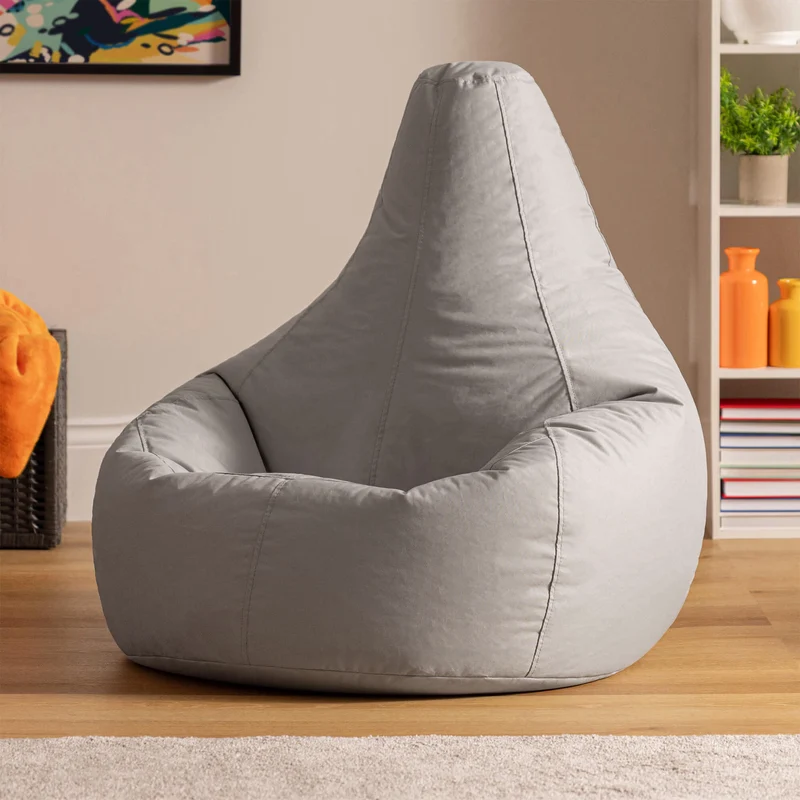 Dalton Relaxsessel Indoor-Outdoor Gaming Sitzsack – Grau