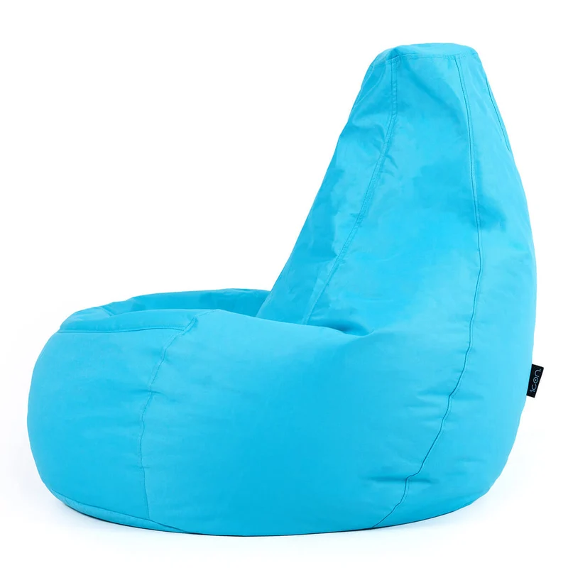 Dalton Relaxsessel Gaming-Sitzsack für drinnen und draußen – Aqua