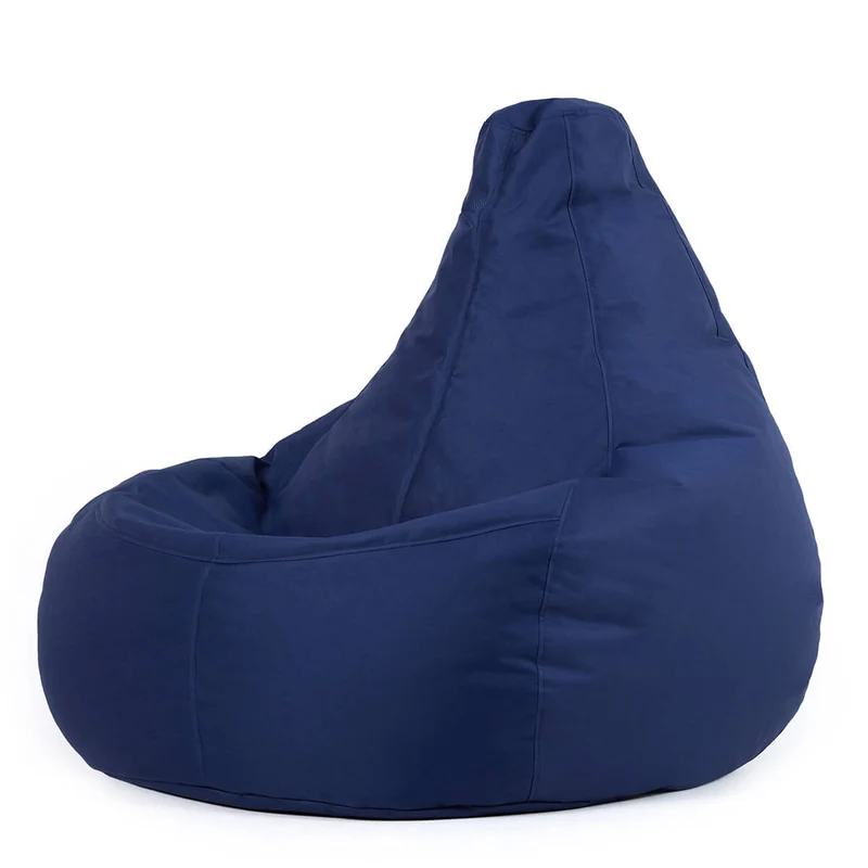 Recliner Sitzsack für den Innen- und Außenbereich, Dunkenblau