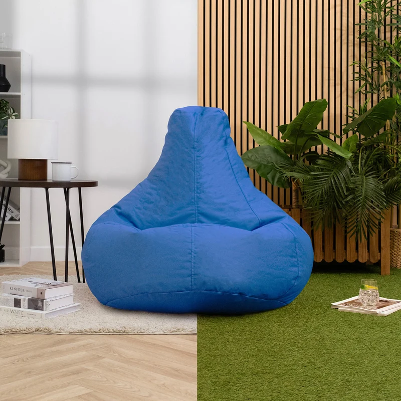 Dalton Relaxsessel Indoor-Outdoor Gaming Sitzsack – Blau