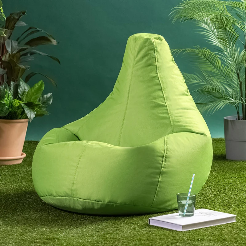 Gaming-Sitzsack Dalton für drinnen und draußen – Limettengrün