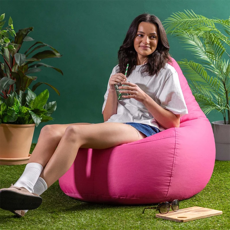Dalton Relaxsessel Indoor-Outdoor Gaming Sitzsack - Rosa