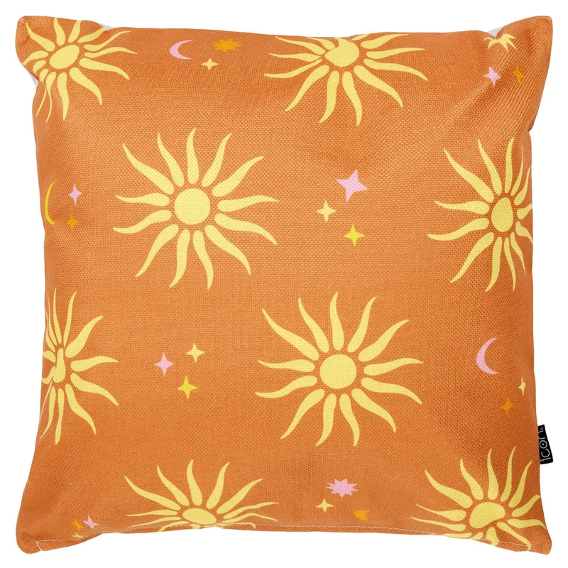 Summer Sun Kissen für Drinnen und Draußen – Orange