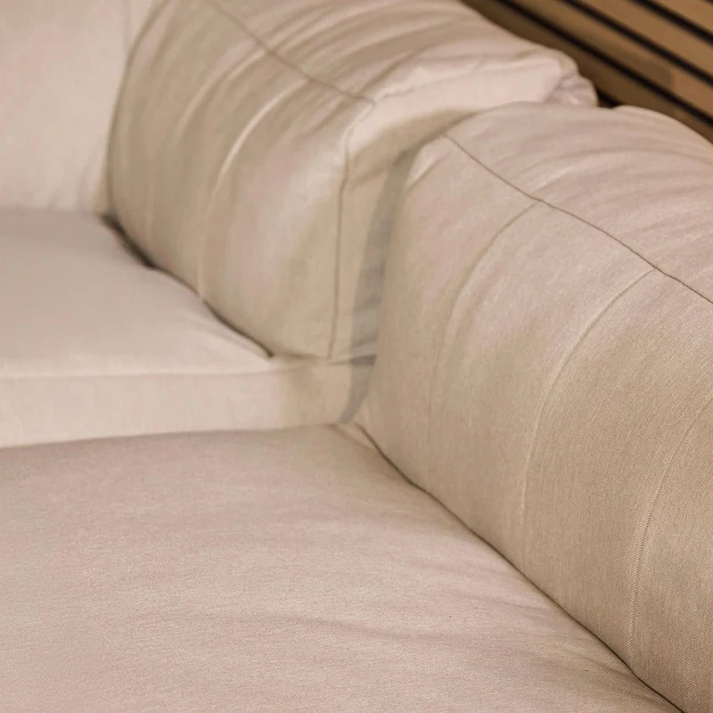 Zen Modularer Sofa, Olefin, Steingrau