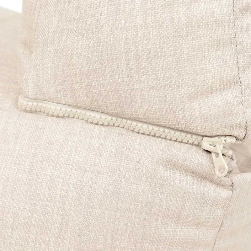 Noa Modularer Sitzsack, Outdoor-Gewebe, Naturfarbe