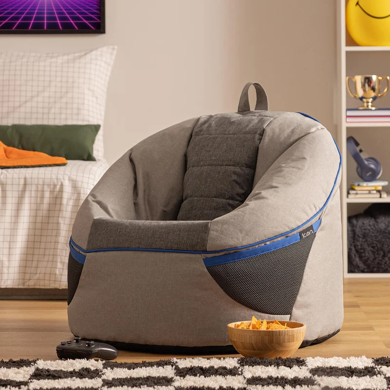Alpha Kids Gaming Sitzsack - Grau