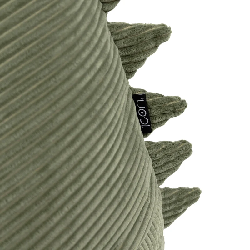 Lounger-Sitzsack für Kinder, Cord, Dexter Dinosaur, Salbeigrün