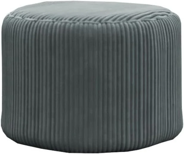 Sitzhocker Cord Gaming Sitzsack Fußhocker Hocker Abnehmbar Bezug mit EPS-Füllung Rund Sitzkissen für Kinder und Erwachsene viele Farben zur Auswahl