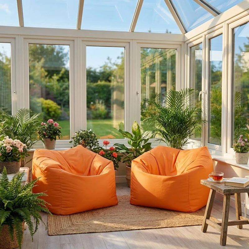 Sitzsack Flumpo Breeze, orange