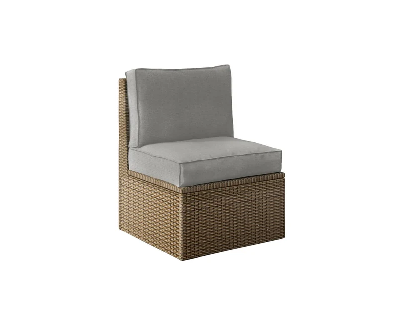Rattan-Möbelkissen mit Keder
