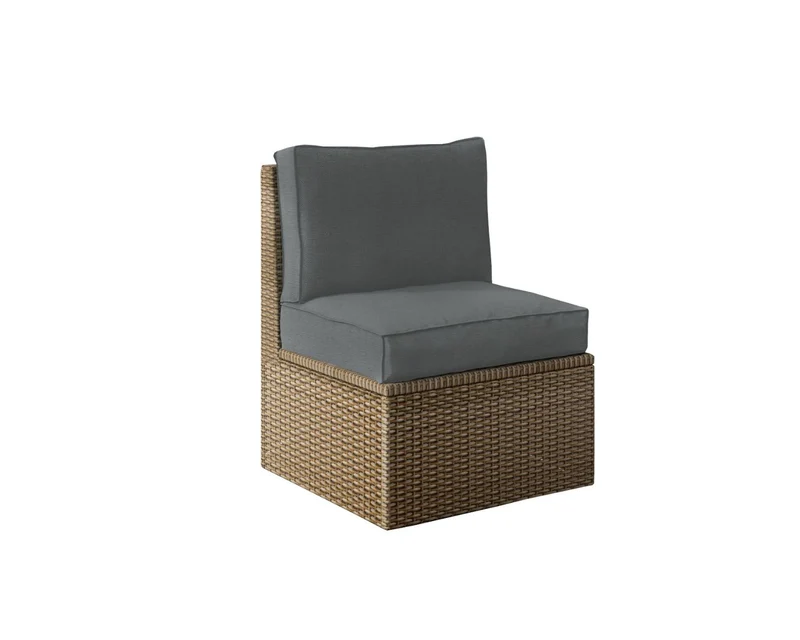 Rattan-Möbelkissen mit Keder