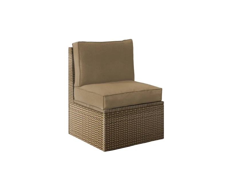 Rattan-Möbelkissen mit Keder