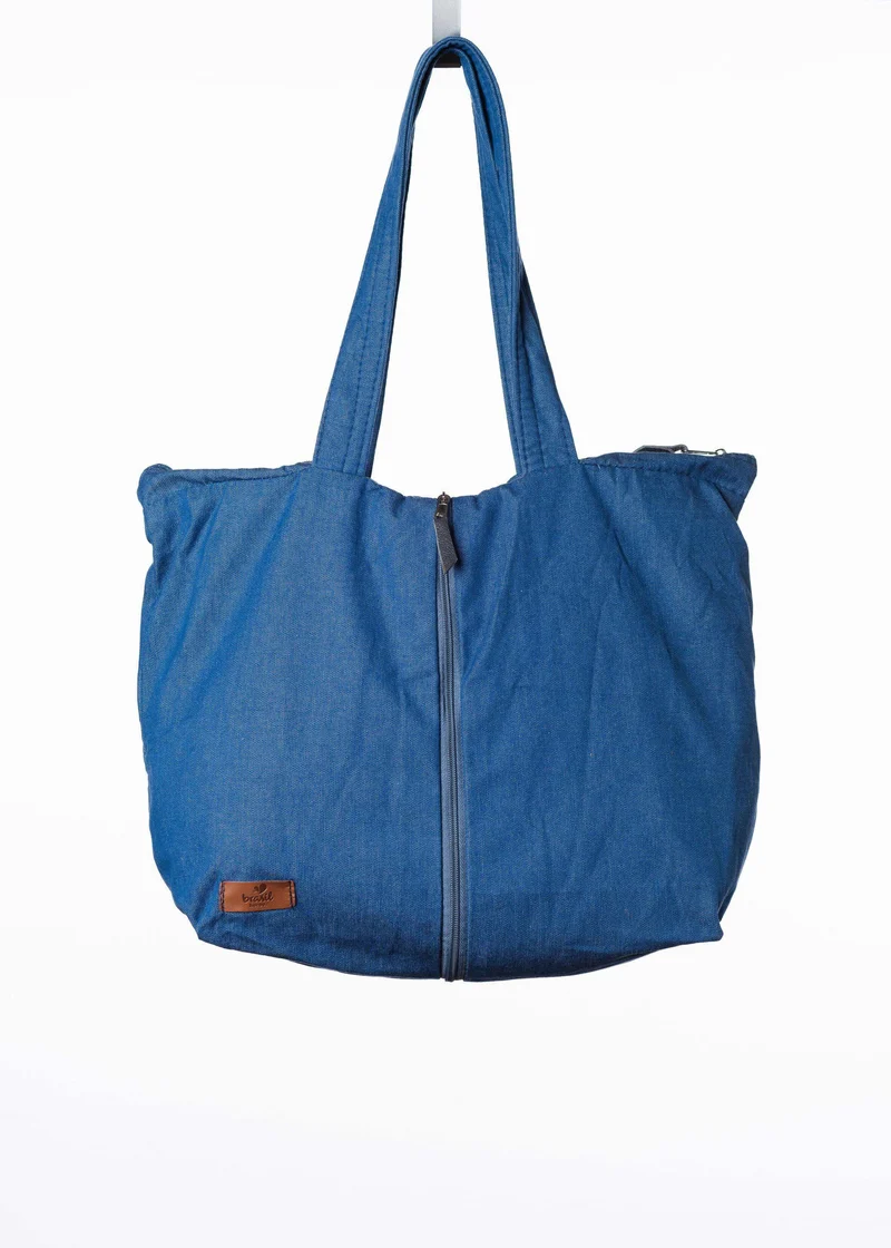 Canoa Handtasche, Klein - Jeans, Hellblau, Flex