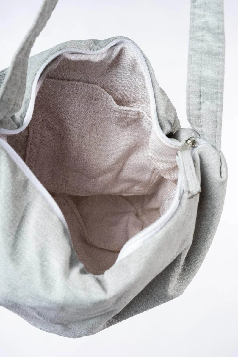 Canoa Handtasche, Klein - Cinza Claro (Hellgrau)