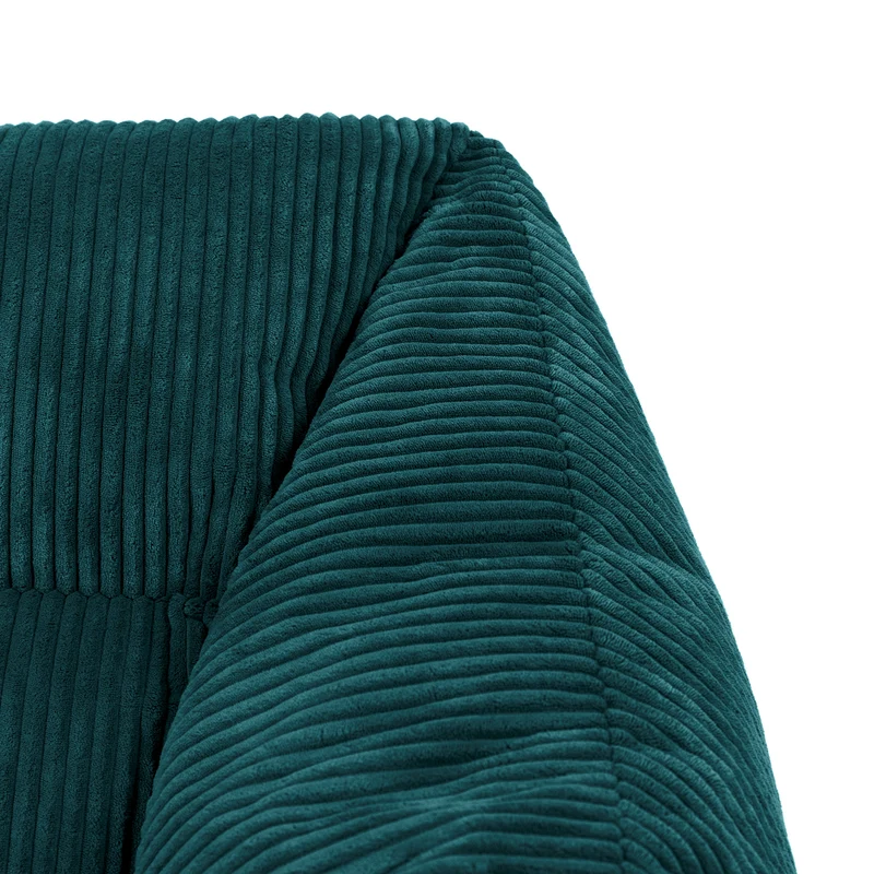 Natalia Sessel-Sitzsack. Cord, Blaugrün