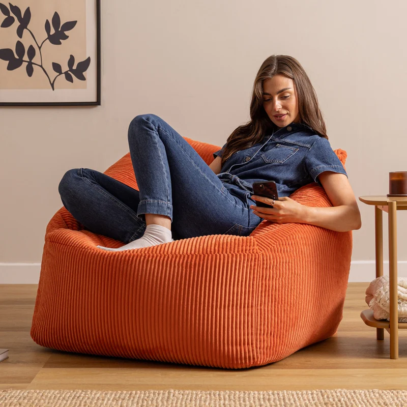 Natalia Sessel-Sitzsack, Cord, Terrakotta